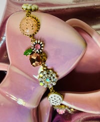 Image 4 of Flower Rhinestone Bracelet 