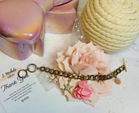 Image 1 of Gold Chain Charm Bracelet 