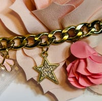 Image 5 of Gold Chain Charm Bracelet 