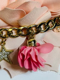 Image 7 of Gold Chain Charm Bracelet 
