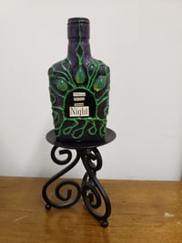 Image 1 of Professor Murray's Emerald Night - decorative glass vessel