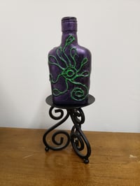 Image 3 of Professor Murray's Emerald Night - decorative glass vessel