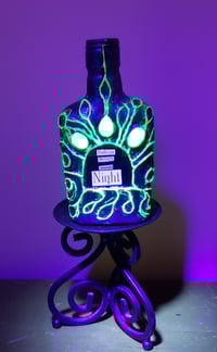 Image 2 of Professor Murray's Emerald Night - decorative glass vessel
