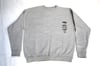 GREY MULTI LOGO CREWNECK