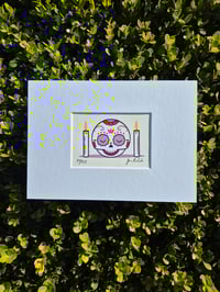 Image 3 of Calaverita Altar Limited Editon Gocco Screenprint ACEO