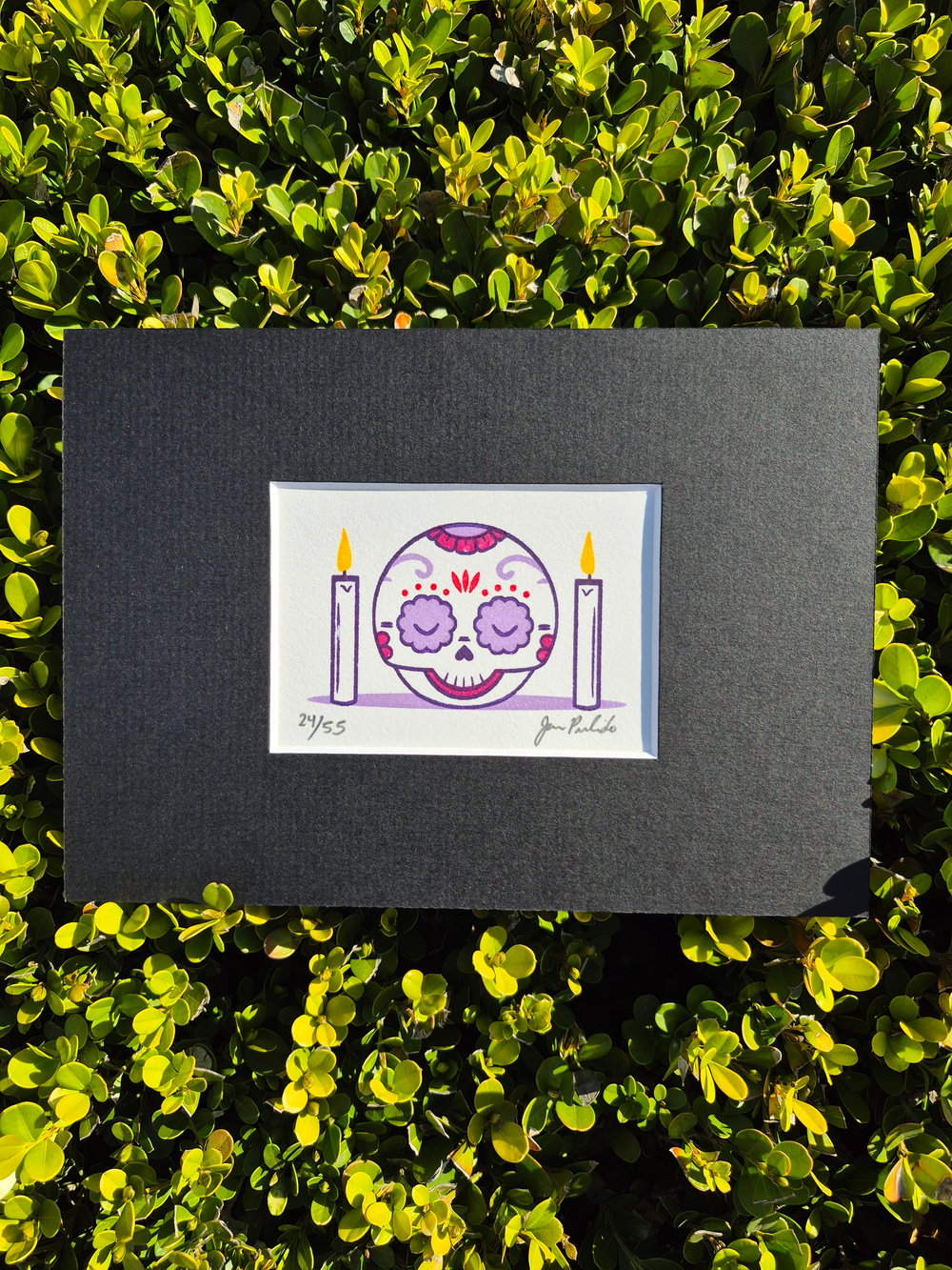 Calaverita Altar Limited Editon Gocco Screenprint ACEO