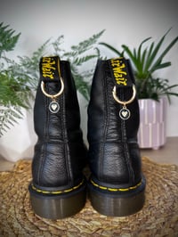Image 1 of Mini Gold Heart Boot Charms