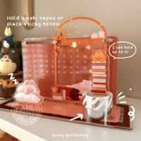 Image 2 of PREORDER | Never Expiring Calendar Standee | Cozy Book Nook