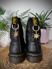 Image 1 of Gold Sun Boot Charms