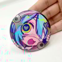 Image 2 of Monitoring Reflective Badge (58mm)