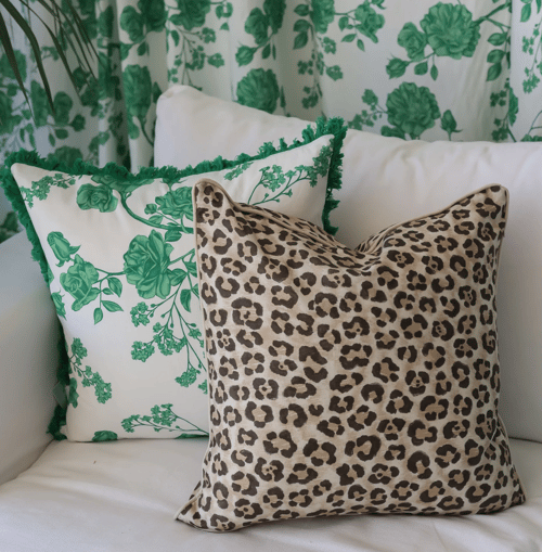 Image of Leopard Cushion 