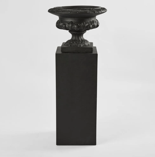 Image of Black Garden Plinth 