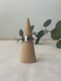 Simple Filigree Spoon Ring