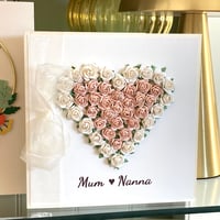Image 1 of Mum, Grandmother card. Personalised card for Mum Birthday or Mother's Day.