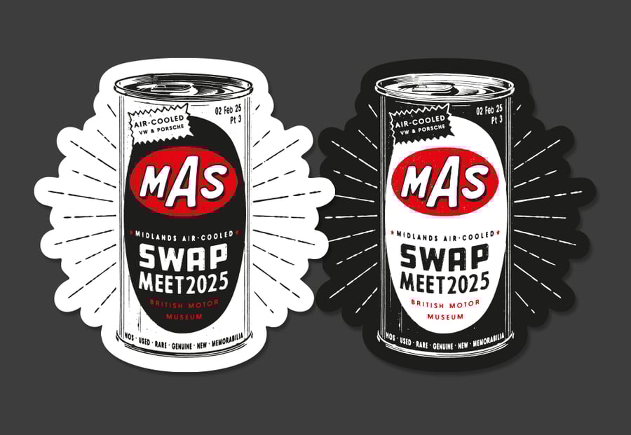 Image of Midlands Air-Cooled Swap Meet sticker