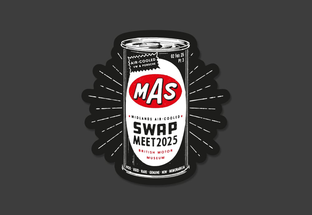 Image of Midlands Air-Cooled Swap Meet sticker