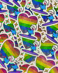 Image 3 of Autocollant - Queer love