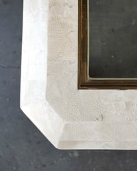 Image 6 of Tessellated Travertine + Glass End Table by Mission Furniture