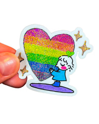 Image 1 of Autocollant - Queer love