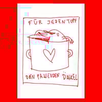 Image 1 of Art Print "Für jeden Topf den passenden Däckel"