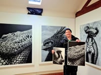 Image 3 of The Spotted Hyena A sized prints