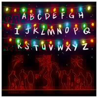 2016 Stranger Things Netflix Fine Art Print