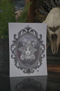 Image 1 of A5 Witch Tattoo Print