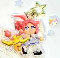 Image 1 of LOW-POLY AHIRU ACRYLIC CHARM