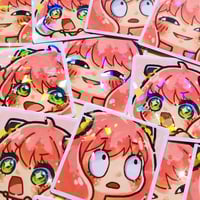 ★ ANYA HOLO STICKERS ★