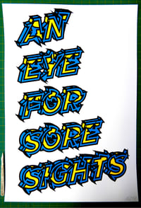 An Eye For Sore Sights (Yellow)