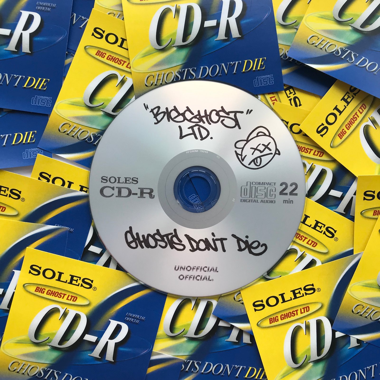 Big Ghost LTD Book (and CD) | Unofficial Official Label