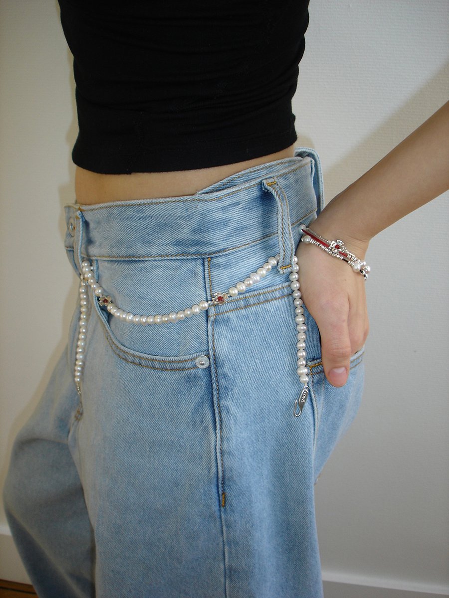 IMPLY — LOWOOL - Red Cross Silver Bracelet