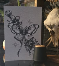 Image 1 of Luna Moth Tattoo Print