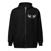 Image 2 of Crow Heavy zip Hoodie