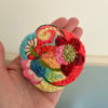 The Bird Garden Hand Embroidered Brooch