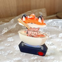 Image 1 of Foxian Shabushabu Pull-Out Keychain