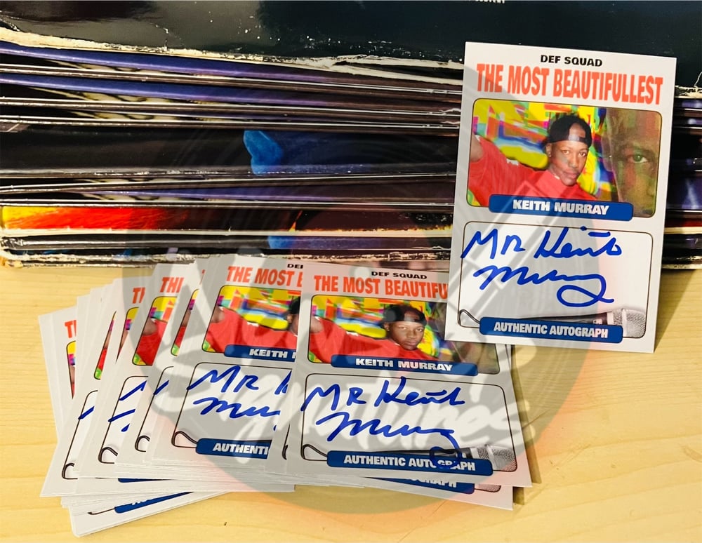 KEITH MURRAY Exclusive Nonstop Signatures On-Card Autographed Hip Hop Trading Card - #’d to 25!