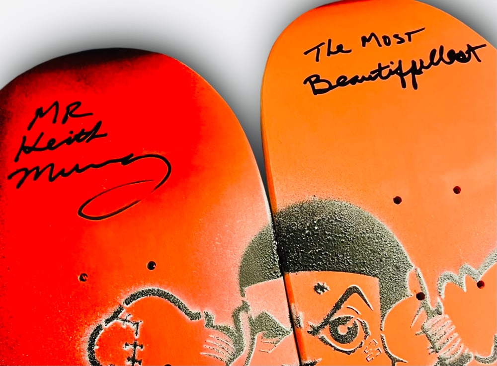 KEITH MURRAY Autographed Signed 1/1 JAGGA Street Art Skateboard Decks Def Squad