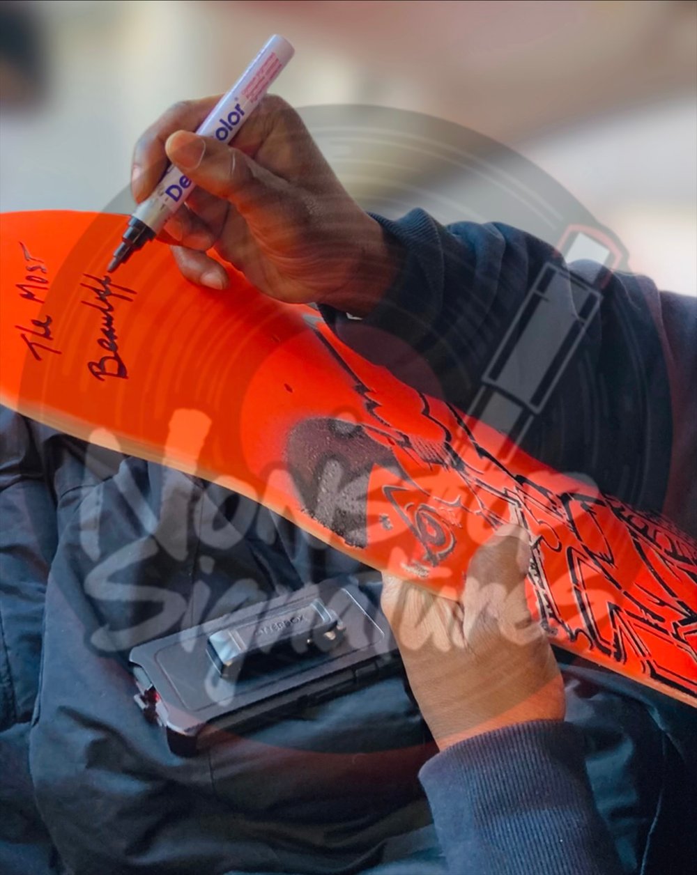 KEITH MURRAY Autographed Signed 1/1 JAGGA Street Art Skateboard Decks Def Squad