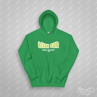 Image 4 of TAPE HEAD - BACK - GREEN - HOODIE