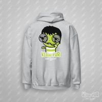 Image 3 of TAPE HEAD - BACK - SPORT GREY - HOODIE