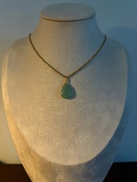 Image 3 of Green Adventurine in Gold 