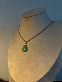 Image 2 of Green Adventurine in Gold 