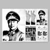 Cut out fascism A0 poster 