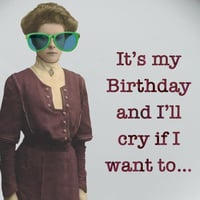 Image 2 of IT'S MY BIRTHDAY AND I'LL CRY IF I WANT TO! (Ref. 590a)