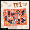 [TROFFEL] TF2 A5 Sticker Sheet