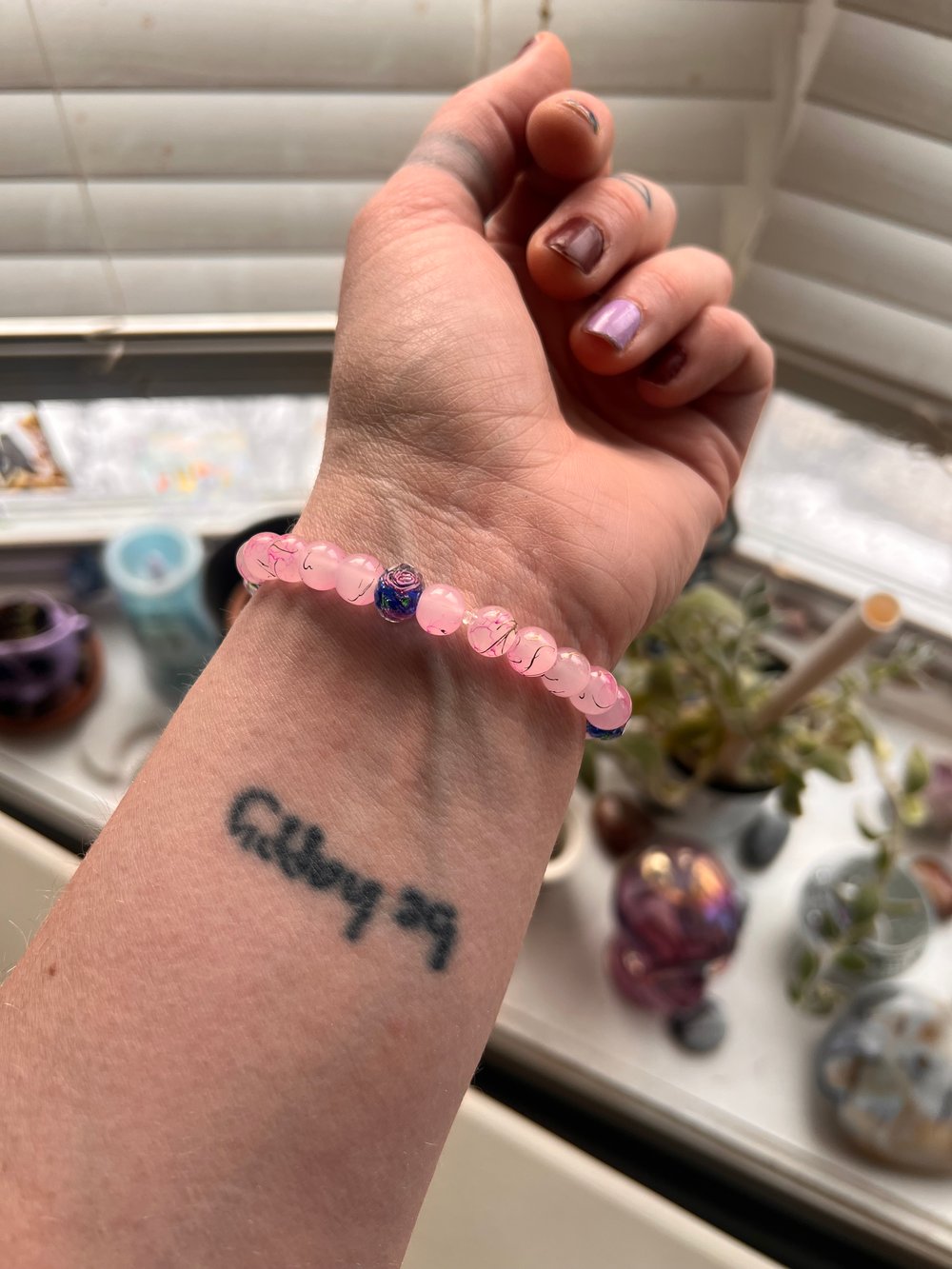 Image of Pretty in pink bracelet ๐๐๐