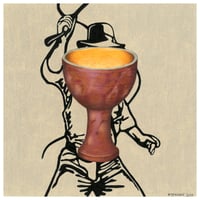 Image 1 of 1989 Indiana Jones III The Last Crusade Fine Art Print