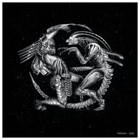 Image 2 of 2004 Alien vs Predator AVP Fine Art Print 