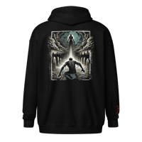 Image 1 of Abgrund Heavy zip Hoodie